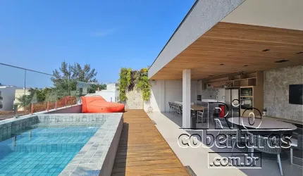 Cobertura à venda no Recreio. Nova. Mobiliada.