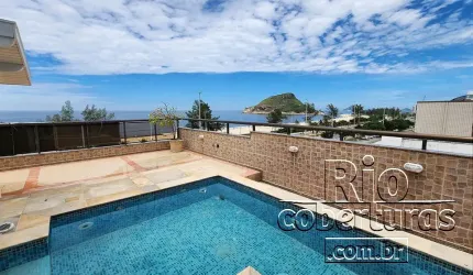 Cobertura à venda na praia do Recreio. 5 Suítes