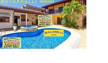 Casa à venda 4 Quartos, 2 Suites, 4 Vagas, 490M²,PERMUTA  JARDIM DAS SAMAMBAIAS, JUNDIAÍ - SP