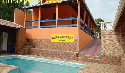 Chácara à venda 2 Quartos, 6 Vagas, Salão Com Churrasqueira , Piscina , Casa Caseiro , 1764M²AT, Mo