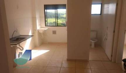 Apartamento com 2 quartos para alugar, 42m2 - Bonfim Paulista