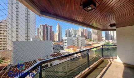 Apartamento com 3 quartos e 2 vagas de garagem para alugar, 167m2 - Centro