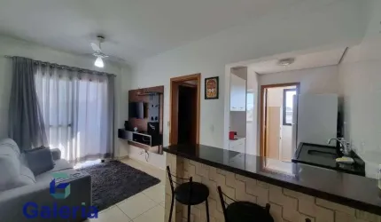 Apartamento mobiliado com 1 quarto para alugar,  38m2 - Jardim Palma Travassos