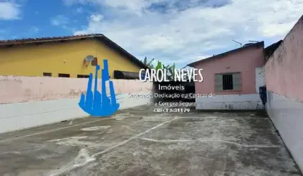 CASA 1 DORMITORIO LOTE INTEIRO LADO PISTA PARCELAMENTO DIRETO MONGAGUA