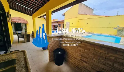 CASA 4 DORMITÓRIOS LADO PRAIA FINANCIAMENTO BANCÁRIO SUARÃO ITANHAÉM