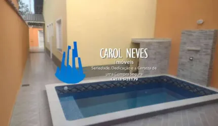 SOBRADO NOVA 2 DORMITÓRIOS SUÍTE LADO PISTA FINANCIAMENTO BANCÁRIO ITANHAÉM