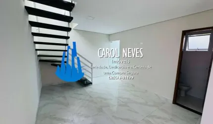 SOBRADO NOVO 2 SUÍTES LADO PRAIA CONDOMÍNIO FINANCIAMENTO BANCÁRIO MONGAGUÁ