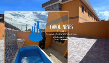 SOBRADO CONDOMINIO FECHADO 2 DORMITORIOS FINANCIAMENTO BANCARIO ITANHAEM