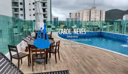 APARTAMENTO 2 DORMITÓRIOS 1 SUÍTE LADO PRAIA CENTRO MONGAGUÁ