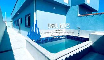 CASA NOVA 2 DORMITÓRIOS SUÍTE FINANCIAMENTO BANCÁRIO PLATAFORMA II MONGAGUÁ