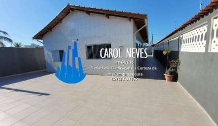 CASA 3 DORMITORIOS 1 SUITE LADO PRAIA FINANCIAMENTO BANCARIO MONGAGUA