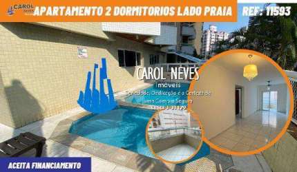 APARTAMENTO 2 DORMITORIOS LADO PRAIA FINANCIAMENTO BANCARIO PRAIA GRANDE