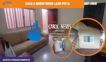 CASA 2 DORMITORIOS LADO PISTA FINANCIAMENTO BANCARIO MONGAGUA