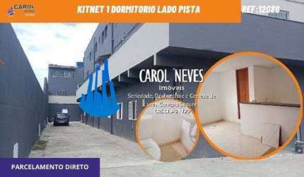 KITNET 1 DORMITORIO LADO PISTA PARCELAMENTO DIRETO ITANHAEM