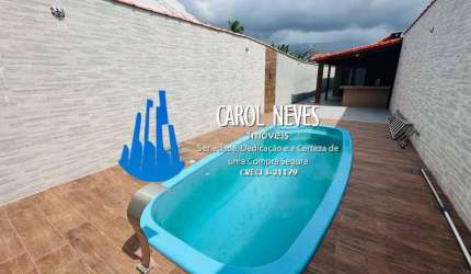 CASA 2 DORMITORIOS PISCINA LADO PRAIA JARDIM REAL PRAIA GRANDE