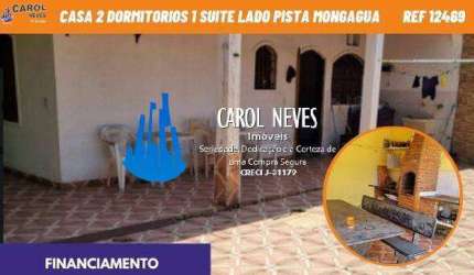 CASA 4 DORMITORIOS 2 SUITE EDICULA LADO PRAIA A VISTA MONGAGUA