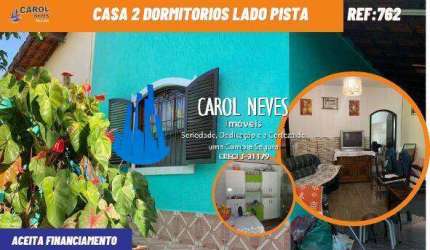 CASA 4 DORMITORIOS SUITE EDICULA LADO PISTA FINANCIAMENTO BANCARIO ITANHAEM