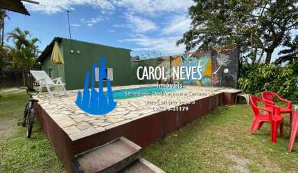 CHACARA 2000M² 2 DORMITORIOS SUITE PISCINA PARCELAMENTO DIRETO MONGAGUA