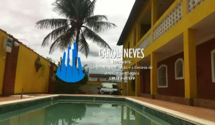 SOBRADO 3 DORMITÓRIOS PISCINA EDÍCULA AGENOR DE CAMPOS MONGAGUÁ