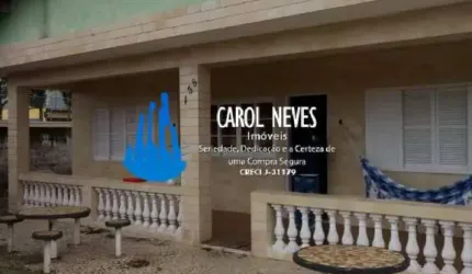 CASA 3 DORMITÓRIOS LOTE INTEIRO FINANCIAMENTO BANCÁRIO CENTRO MONGAGUÁ