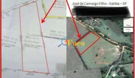 Área à venda, 22464 m² por R$ 2.120.000 - Bairro dos Pintos - Itatiba/SP