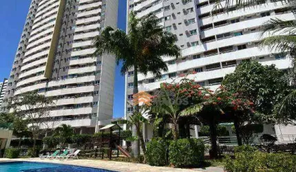 Apartamento mobiliado com 2 dormitórios à venda, 57 m² por R$ 299.000 - Ponta Negra - Natal/RN