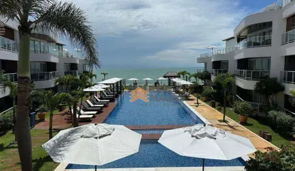 Apartamento em condomínio à Beira Mar com 2 dormitórios à venda, 62 m² por R$ 590.000 - Cotovelo (Distrito Litoral) - Parnamirim/RN