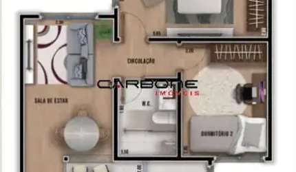 Apartamento com 2 quartos à venda na Rua Elisiário, Cidade Mãe do Céu, São Paulo por R$ 349.000