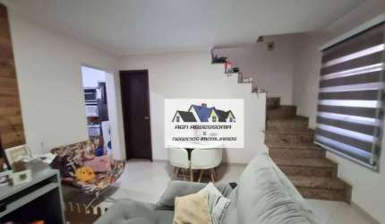 Sobrado com 2 dormitórios à venda, 70 m² por R$ 398.000 - Guilhermina Esperança - São Paulo/SP