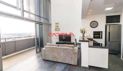 Apartamento duplex com 1 quarto e 1 vaga para aluguel no Centro