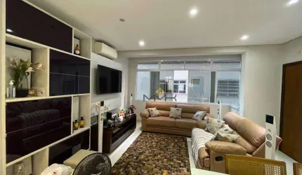 Apartamento com 3 dormitórios à venda, 98 m²  - Gonzaga - Santos/SP