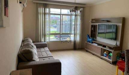 Apartamento com 3 dormitórios à venda, 98 m² - Gonzaga - Santos/SP