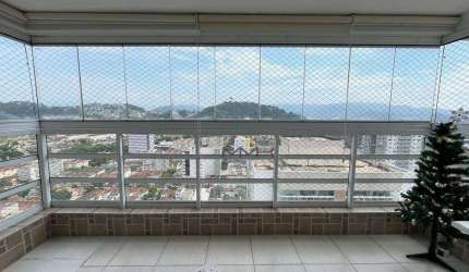 Apartamento com 3 dormitórios à venda, 96 m² - Vila Belmiro - Santos/SP