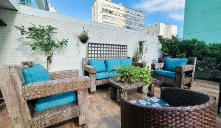 Apartamento garden impecável, 225m, próximo à praia. Oportunidade!