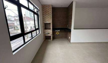 Casa com 2 dormitórios à venda, 80 m² por  Vila Belmiro - Santos/SP