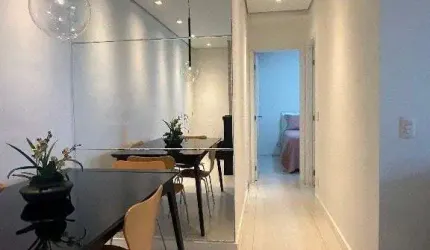 Apartamento com 2 dormitórios à venda, 70 m² por R$ 455.000,00 - Vila Matias - Santos/SP