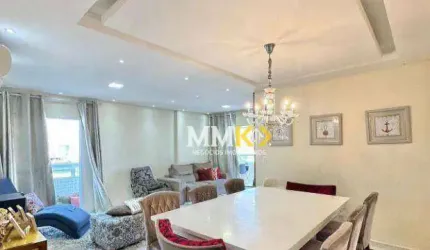 Apartamento com 3 dormitórios à venda, 123 m² por R$ 800.000,00 - Vila Guilhermina - Praia Grande/SP