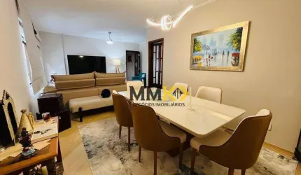 APARTAMENTO IMPECÁVEL HÁ DUAS QUADRAS DA PRAIA NA POMPÉIA