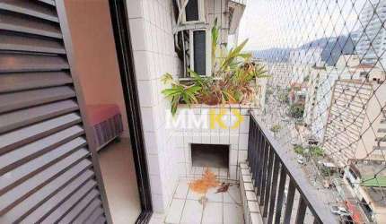 Cobertura com 3 dormitórios à venda, 300 m² no José Menino - Santos/SP