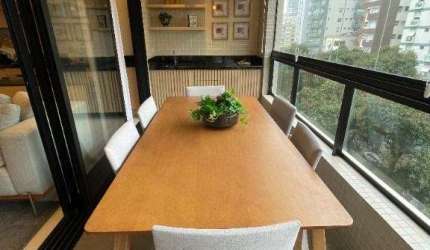Apartamento com 1 dormitório NOVO, 75 m²  José Menino - Santos/SP