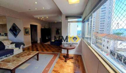Apartamento com 4 dormitórios à venda, 169 m² por R$ 850.000,00 - Ponta da Praia - Santos/SP