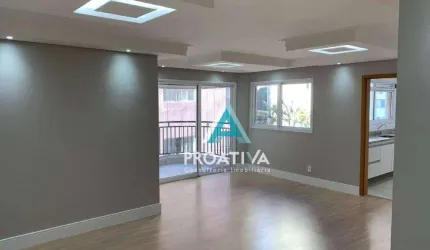 Apartamento com 3 dormitórios à venda, 118 m² - Vila Valparaíso - Santo André/SP
