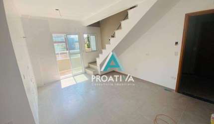 Cobertura com 2 dormitórios à venda, 108 m²  - Silveira - Santo André/SP