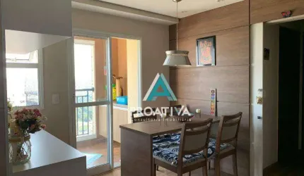 Apartamento com 2 dormitórios à venda, 68 m² - Vila Valparaíso - Santo André/SP
