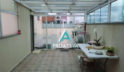 Cobertura com 4 dormitórios à venda, 172 m² - Vila Scarpelli - Santo André/SP