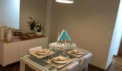 Apartamento com 3 dormitórios à venda, 86 m² - Vila Alzira - Santo André/SP