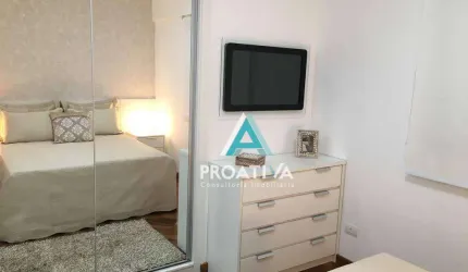 Apartamento com 3 dormitórios à venda, 86 m² - Vila Alzira - Santo André/SP