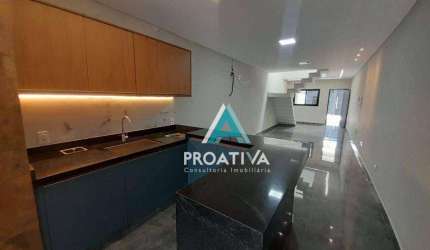 Sobrado com 3 dormitórios à venda, 145 m² - Parque Oratório - Santo André/SP