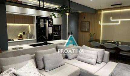 Apartamento com 3 dormitórios à venda, 117 m² por R$ 1.490.000,00 - Centro - Santo André/SP