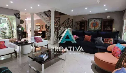 Sobrado com 4 dormitórios à venda, 442 m² por R$ 1.900.000,05 - Vila Valparaíso - Santo André/SP